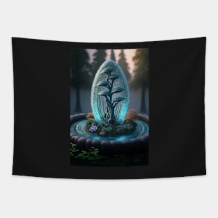 Tranquil Garden Tapestry