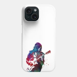 Guitarist music art #tshirt Phone Case