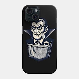 Pocket Dracula – Monster in My Pocket Series Tee Phone Case