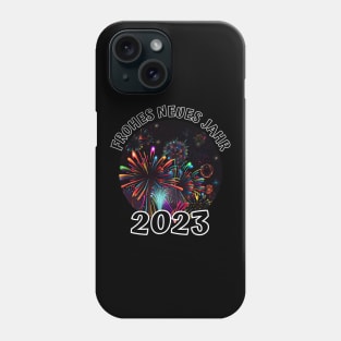 Happy New Year 2023 (de) 2 Phone Case