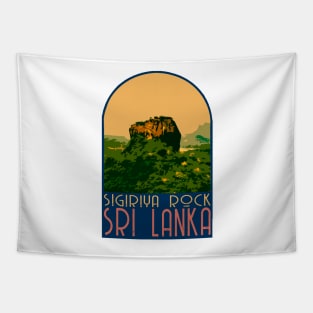 Sigiriya Sri Lanka Decal Tapestry