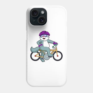 Cat with Bicycle Phone Case