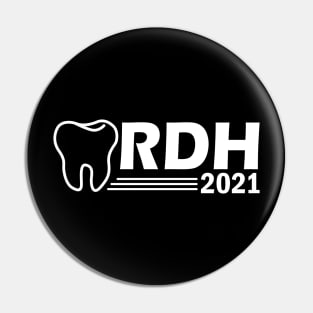 RDH 2021 - Registered Dental Hygienist Pin