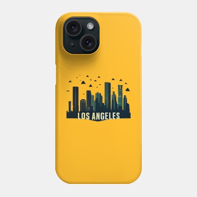 Los Angeles Phone Case by TshirtMA