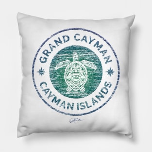 Grand Cayman, Cayman Islands, Sea Turtle Pillow