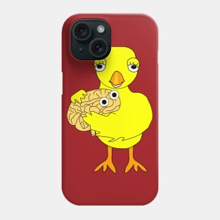 Neuro Chick Brain Phone Case