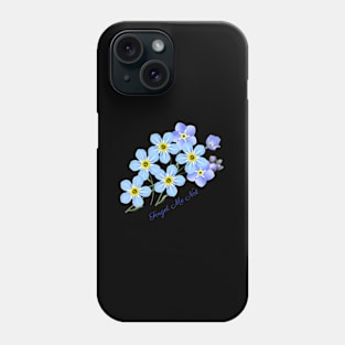 Forget-Me-Not Flower Botanical Phone Case