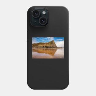 Great Tor and Tor Bay, Gower, Wales Phone Case