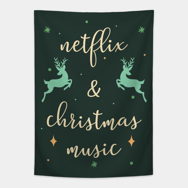Netflix Love Netflix And Christmas Music Netflix Love Tapestry