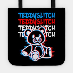 Teddy Glitch Tote