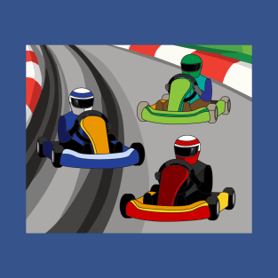 Go-Kart Racing Kart Race Kartor T-Shirt