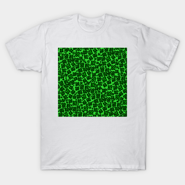 Discover Shamrock Shaped Leopard Print for Saint Patrick's Day - Digitalart - T-Shirt