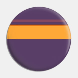 A well-made federation of Old Heliotrope, Dark Mauve, Dark Salmon, Brownish Orange and Mango stripes. Pin