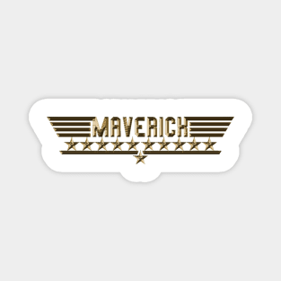 Top Gun Maverick Text Magnet