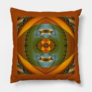 Serpent Mound Cymatics 45 Pillow