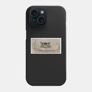 Cheshire Cat - Alice in Wonderland - Arthur Rackham Phone Case