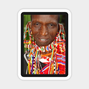 Maasai or Masai Woman, East Africa Magnet