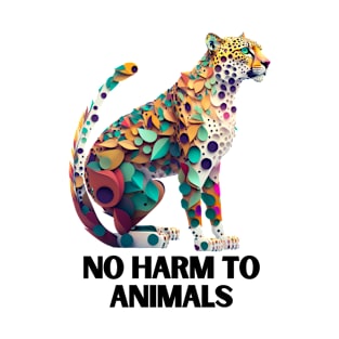 No harm to animals T-Shirt