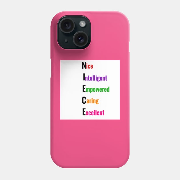 Niece: Terrific Thoughtful Gifts for Nieces Phone Case by S.O.N. - Special Optimistic Notes 