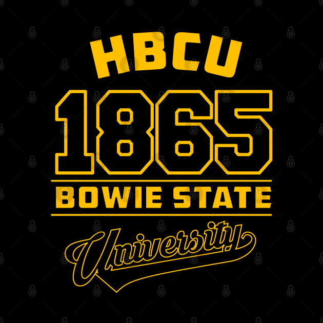 Bowie State 1865 University Apparel by HBCU Classic Apparel Co