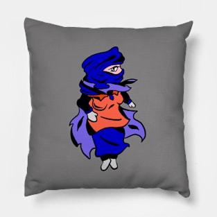 One eye lady Pillow