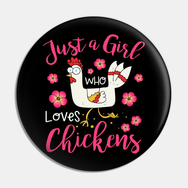 Kids Chicken Hen Love Cute Pin by Xonmau