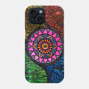 ELEMENTAL MANDALA Phone Case