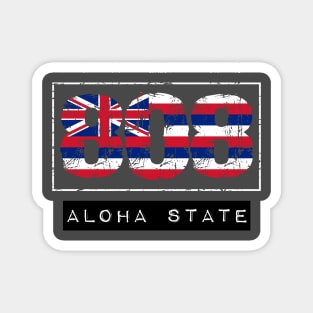 808 Aloha State by Hawaii Nei All Day Magnet