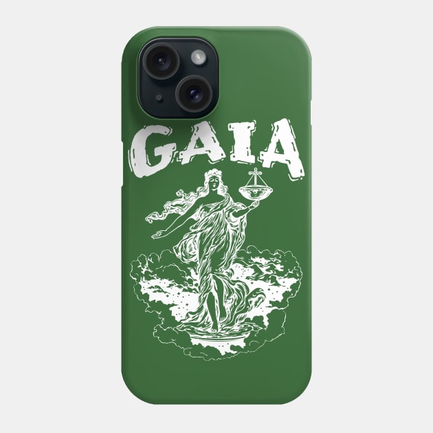 Gaia Mother Earth Phone Case by Ray Crimson