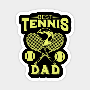 Tennis Dad Magnet