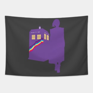 13TH DOCTOR RAINBOW Tapestry