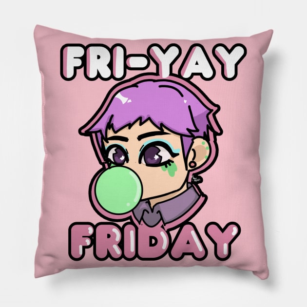 Fri-Yay, Friday! Pillow by haredigitalsph