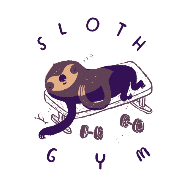 sloth gym by crackdesign