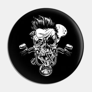 Biker Skull Pin