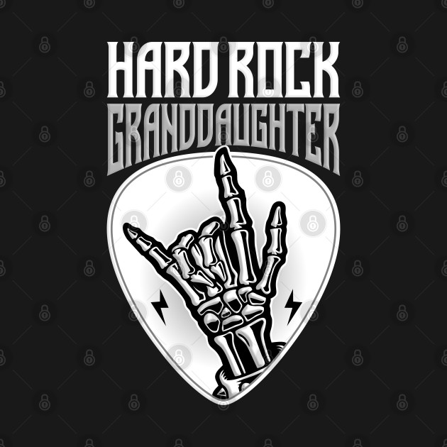 Disover Hard Rock GrandDaughter Rock Hand Sign - Rock - T-Shirt