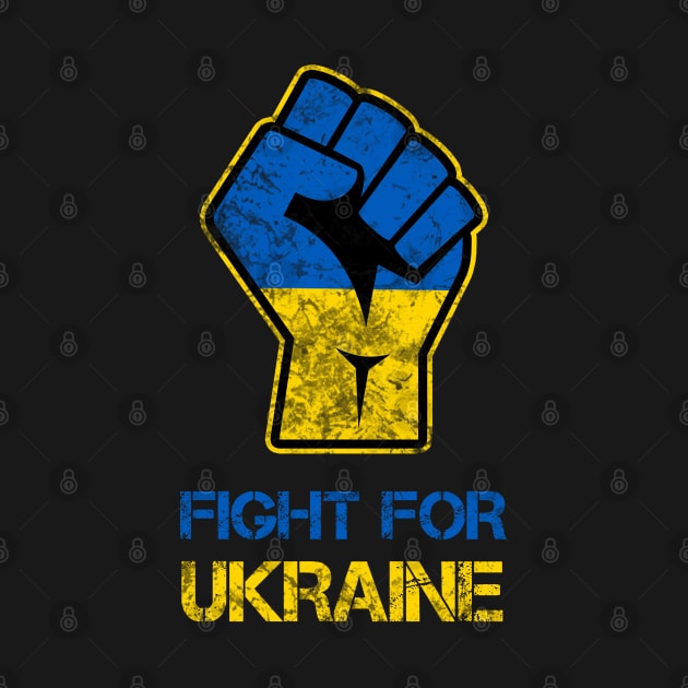 Fight for Ukraine Fist by Scar