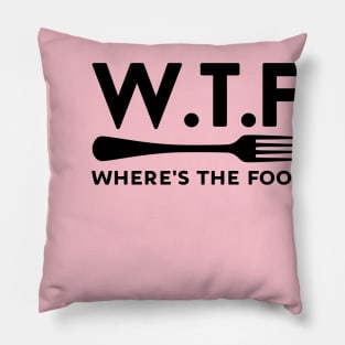 WTF - Where's the Food Pillow