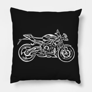 Triumph Street Triple 765 RS Motorcycle Pillow