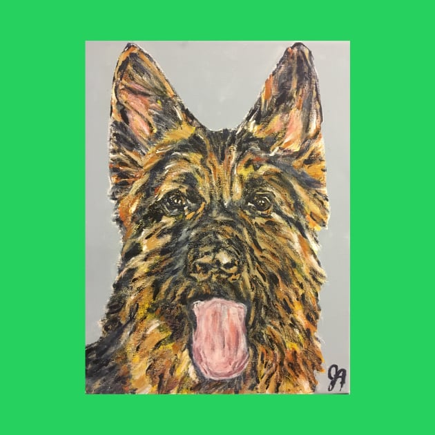 german shepard by Jeneralarts