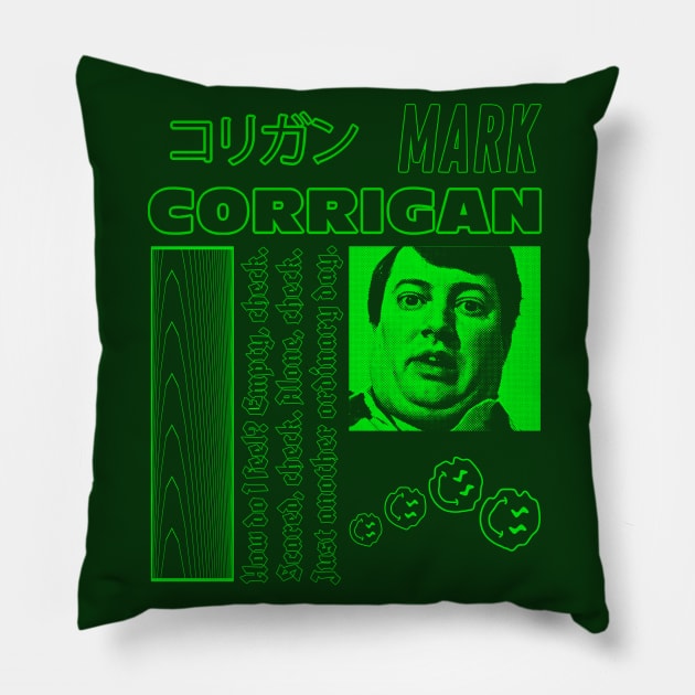 Mark Corrigan ≤≥≤≥≤≥≤≥≤≥ Peep Sh0w Acid Grafik Pillow by unknown_pleasures