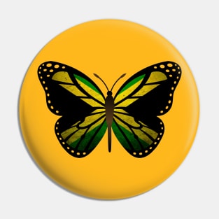 ButterFlag Jamaica Pin