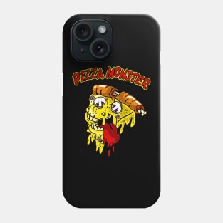 Pizza Monster Funny Pizza Lover Gift Phone Case