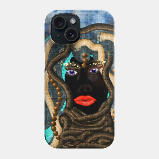 The Queen of Dreadlocks Phone Case by igmonius