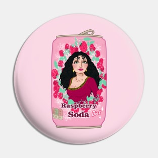 Raspberry Soda Pin