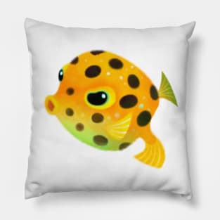 Yellow Boxfish Pillow