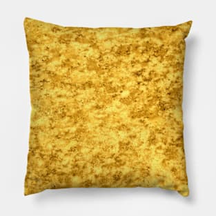 Yellow Marble Texture Pillow