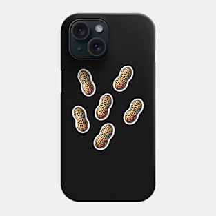 Peanut Butter Kawaii Yummy Food Nut Vintage Flower Pattern Phone Case