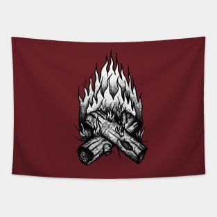 Adventure Campfire Tapestry