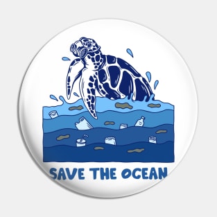 Save the ocean project - 2 Pin