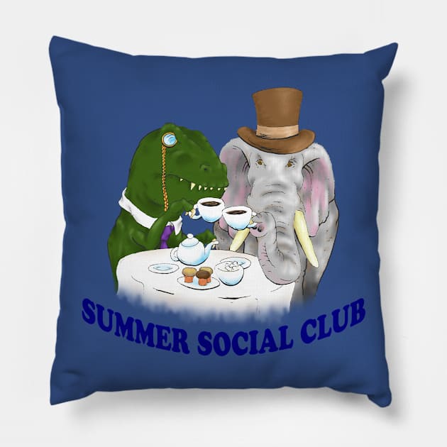 Summer shirts Pillow by knotserp